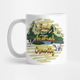 End Animal Cruelty Mug